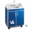 Ozark River Mfg Child Height Lil' Premier Blue Hot & Cold Water Portable Sink CHSTB-ABW-AB1N - alternate 1